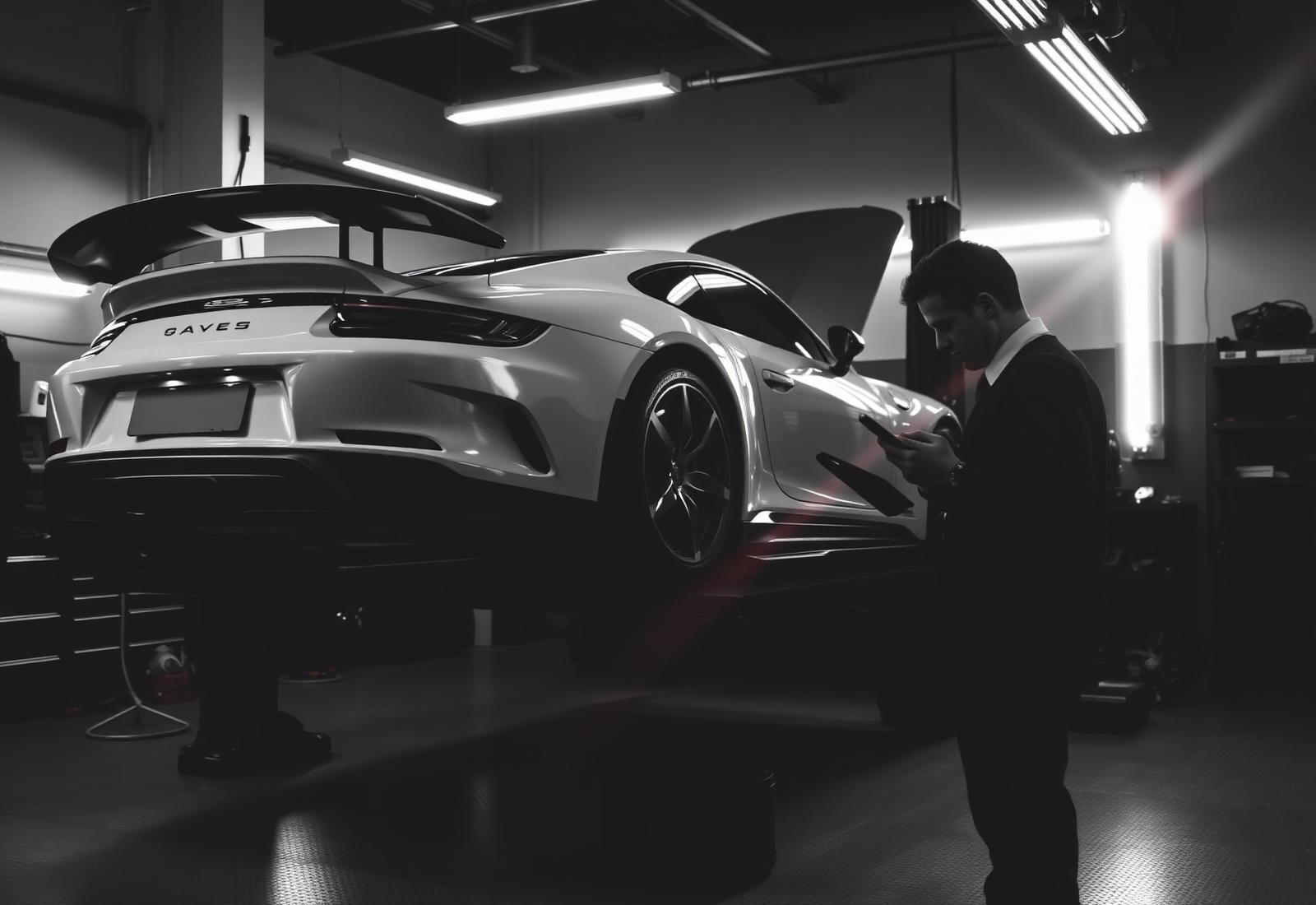 Atelier ITECH'AUTO : véhicule sportif en diagnostic